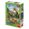 Puzzle XL - Lumea dinozaurilor neon (100 piese) PlayLearn Toys