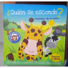 Quien se esconde? Animals de la selva
