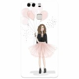 Husa silicon pentru Huawei P9 Plus, Happy Aniversary