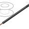 Cablu FlexiPlast-E 1x0,5mm2 litat Cu negru 500V 10A