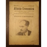 Alianța Economică, Anul I, Nr. 11, Noembrie 1937: Nichifor Crainic - Etnocrație și neocooperație; P. H. Suciu - Știință și Doctrină Economică...