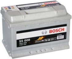 baterie bosch s5 77ah foto