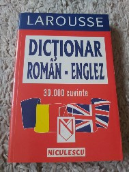 Dictionar Roman-Englez foto