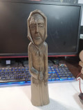 Babaciunea - Sculptura vintage in lemn