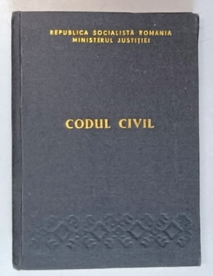 CODUL CIVIL , 1981 foto