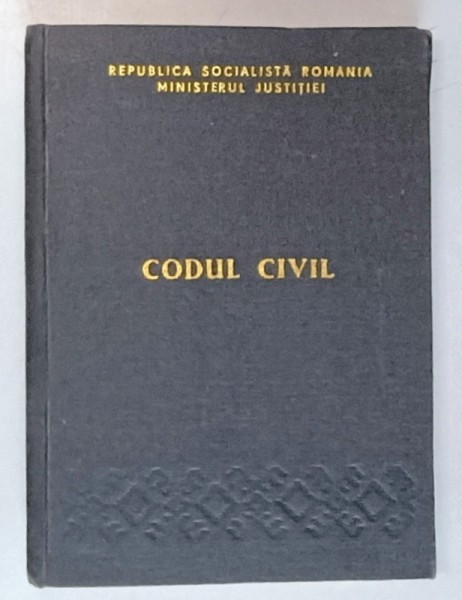 CODUL CIVIL , 1981