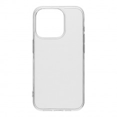 Husa de protectie telefon OBAL:ME TPU pentru Apple iPhone 15 Pro, Poliuretan, Transparent