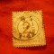 Timbru 2 1/2 gr. supratipar/ 2 1/2gr Germania 1872 scut mic, stamp.