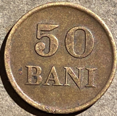 50 BANI 1947 / MONEDA DIN POZE... foto