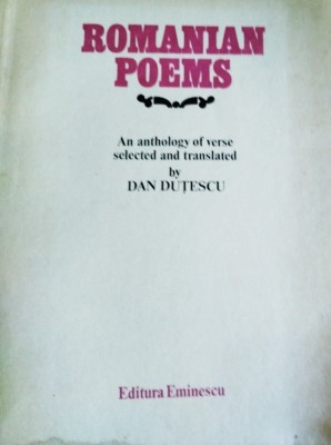 ROMANIAN POEMS DAN DUTESCU TD foto