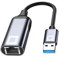 Co2 Adaptor Usb-A Ethernet Adaptor Card De Rețea Lan Gigabit Rj45 1000Mbps