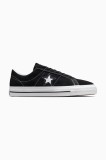 Converse tenisi din piele intoarsa One Star Pro Tn+ culoarea negru, 171327C