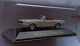 Macheta Ford Mustang Convertible 1965 alb - IXO/Altaya 1/43, 1:43