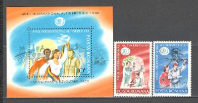Romania.1985 Anul international al tineretului ZR.751 foto