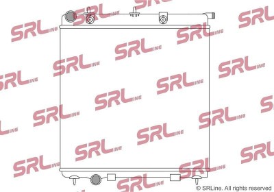 Radiator Citroen C2 03-09, C3 02-10; Peugeot 1007 05-09, motor: 1.1, 1.4, 415x380x23, SRLine, Aluminiu/ Plastic brazat, 1330E5; 9638520480 foto