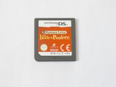 Joc consola Nintendo DS - Professor Layton and Pandora&amp;#039;s Box foto