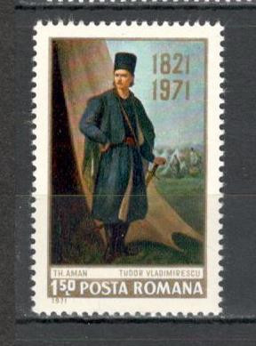 Romania.1971 150 ani moarte T.Vladimirescu-Pictura TR.324 foto