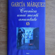 Gabriel Garcia Marquez - Cronica unei morti anuntate