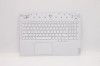 Carcasa superioara cu tastatura palmrest Laptop, Lenovo, Legion 5-15ACH6H Type 82JU, 5CB1D12364, AP1ZT000340, iluminata, alba, layout US
