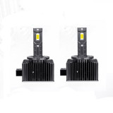 Set 2 x Becuri auto LED D1S, 6000k, 120W