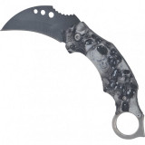 Cutit talon, model craniu, alb, 13 cm