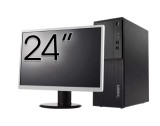 Pachet Second Hand Calculator LENOVO M710T Tower, Intel Core i3-6100 3.70GHz, 8GB DDR4, 256GB SSD, DVD-ROM + Monitor 24 Inch NewTechnology Media