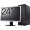 Pachet Second Hand Calculator LENOVO M710T Tower, Intel Core i3-6100 3.70GHz, 8GB DDR4, 256GB SSD, DVD-ROM + Monitor 24 Inch NewTechnology Media