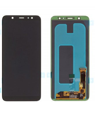 Ecran LCD Display Complet Pentru Samsung Galaxy A6+, A6 Plus (2018), A605 Negru foto