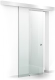 Usa glisanta Boss &reg; 60x215 cm, sticla 8 mm Gri securizata, glisanta in ambele directii