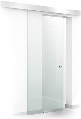 Usa glisanta Boss &amp;reg; 60x215 cm, sticla 8 mm Gri securizata, glisanta in ambele directii foto