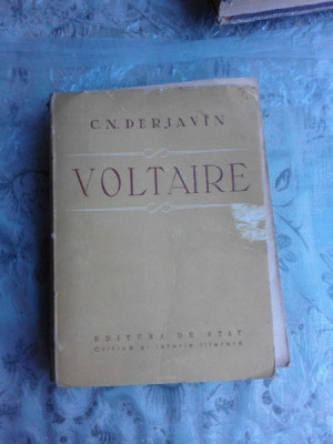 VOLTAIRE - C.N. DERJAVIN foto