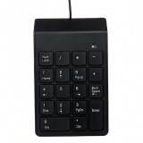 TASTATURA numerica Gembird, USB, 18 taste, negru, &quot;KPD-U-03&quot; (include TV 0.8lei)