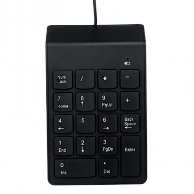 TASTATURA numerica Gembird, USB, 18 taste, negru, &amp;quot;KPD-U-03&amp;quot; (include TV 0.8lei) foto