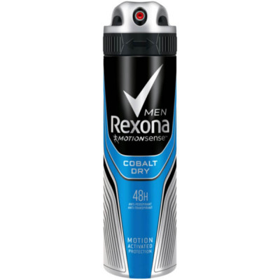Deodorant Spray REXONA Cobalt Dry, 150 ml, Protectie 48h, Deodorante Spray, Deodorant Rexona, Deodorant Rexona Spray, Deodorant Antiperspirant, Deodor foto