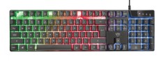 TASTATURA TRUST- gaming, &amp;quot;GXT 835 Azor&amp;quot;, cu fir, 104 taste, format standard , USB, negru, &amp;quot;TR-23651&amp;quot; (timbru verde 0.8 lei) foto