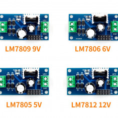 DC-DC converter step down, IN:12-24V, OUT:9V ( 1.2A ) cu LM7809 (DC557)