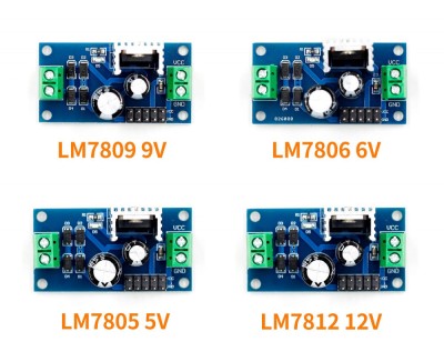 DC-DC converter step down, IN:15-24V, OUT:12V ( 1.2A ) cu LM7812 (DC559) foto