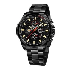 Ceas Barbati Forsining 428 Negru Mecanic , Design Luxury, Functii Multiple, Rezistent la Apa 3ATM