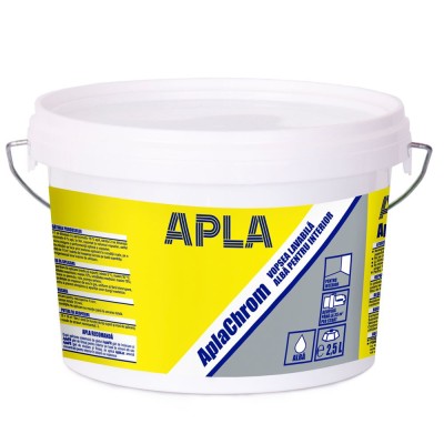Vopsea lavabila Aplachrom interior alb foto