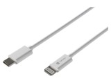 Cablu USB 2.0 NATEC 2m alb Lightning - USB C 20W MFI
