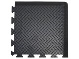Covor Anti-Oboseală Negru 0.5m x 0.5m Spumă PVC