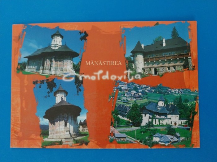 CPIB 23317 CARTE POSTALA - MANASTIREA MOLDOVITA, JUD SUCEAVA, NECIRCULATA