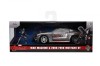 Jada Marvel Masinuta Metalica Ford Mustang Scara 1:32 Si Figurina Metalica War Machine, Jadatoys