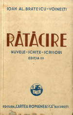 Ioan Al. Bratescu-Voinesti - RATACIRE (1937) foto