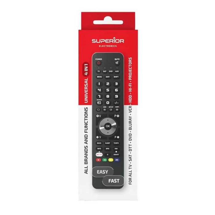 Telecomanda UNIVERSALA programabila Superior Freedom 4 in 1