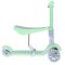 Trotineta reglabila cu roti luminoase 3 In 1, culoare menta