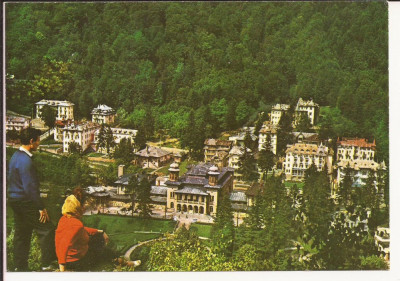 Carte Postala veche -Slanic Moldova - Vedere generala 1984, necirculata foto