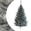 Brad artificial de craciun argintiu, imperial grey, inaltime 200 cm, suport, ProCart