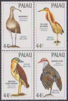 PALAU - 1988 - PASARI - whimbrel foto