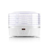 Cumpara ieftin Deshidrator de alimente ETA Secca 7301 90000, 380 W, 5 niveluri, 35-70 &deg;C, afisaj LED, alb
